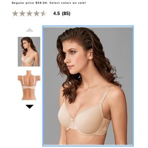 Wacoal Pink TShirt Bra 34DD